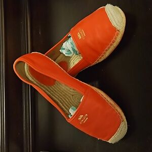 Coach Leather Espadrilles